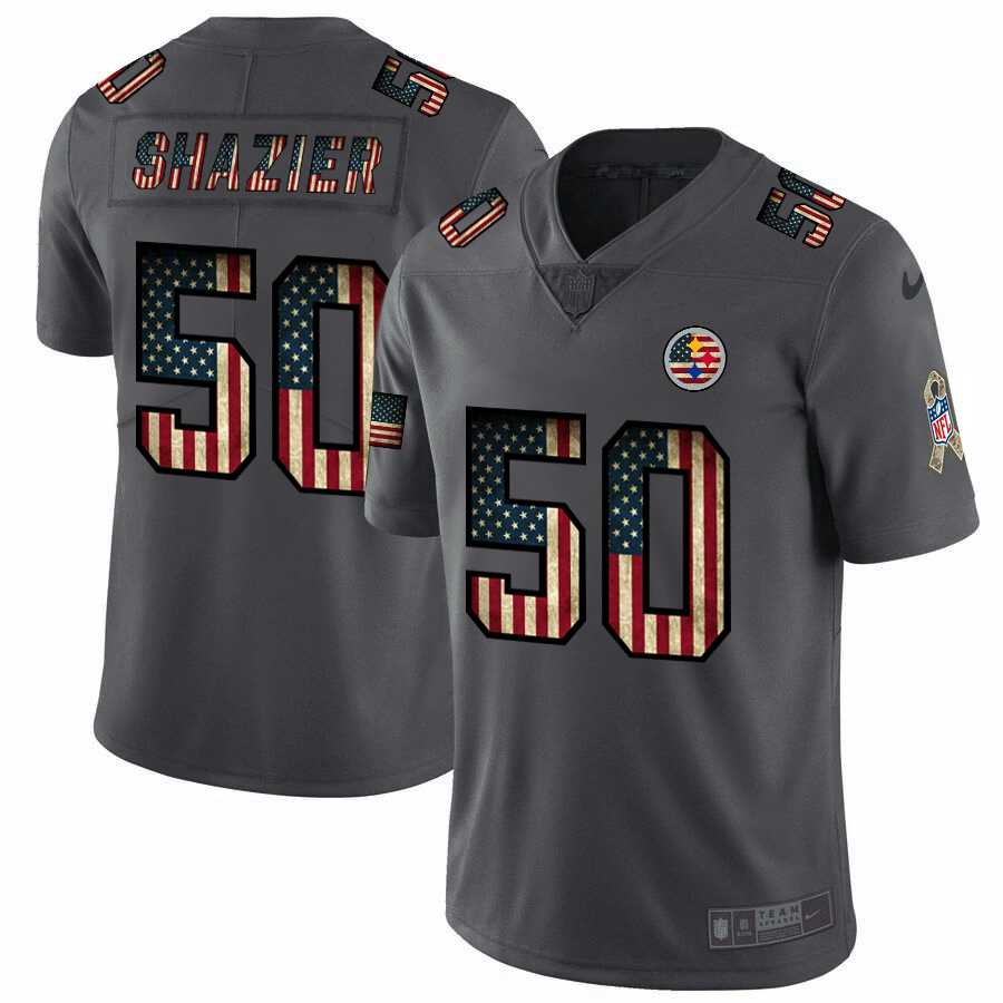 Nike Steelers 50 Ryan Shazier 2019 Salute To Service USA Flag Fashion Limited Jersey Dyin,We sell and wholesale Nike Steelers 50 Ryan Shazier 2019 Salute To Service USA Flag Fashion Limited Jersey Dyin on line form chian!